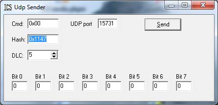 UDP sender